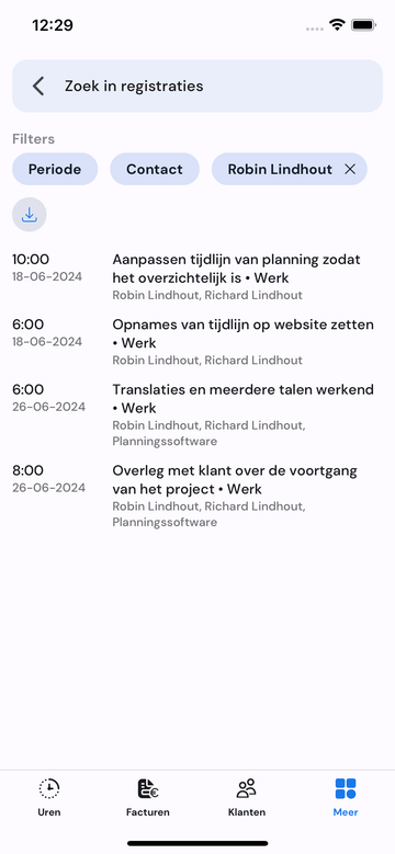 Uitschakelen van programma's in de tijdlijn zodat ze niet worden weergegeven